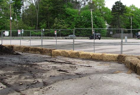 erosion control hay bales